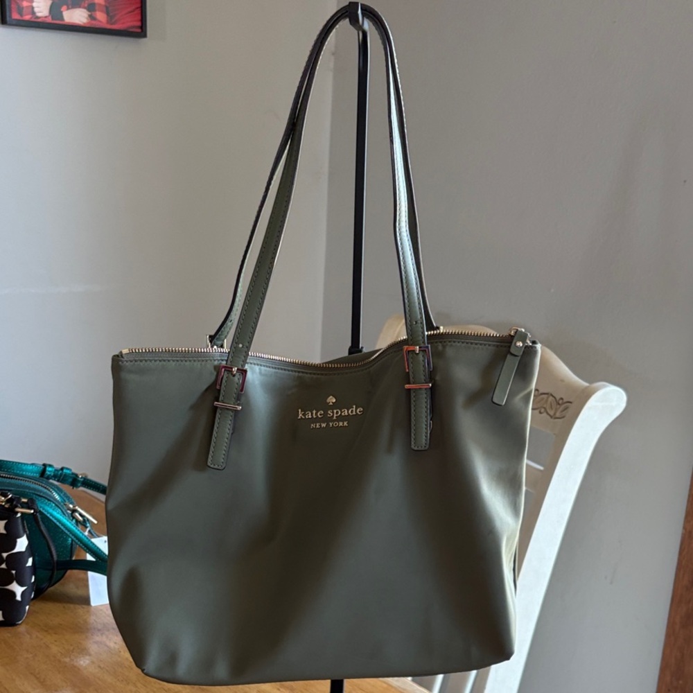 Kate Spade Army Green Tote